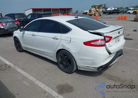 2014 Ford Fusion Titanium z USA, uszkodzony, nr VIN 3FA6P0K97ER323508